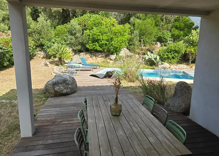 Villa Maison Climatisee De 3 Avec Piscine Privee Sotta
